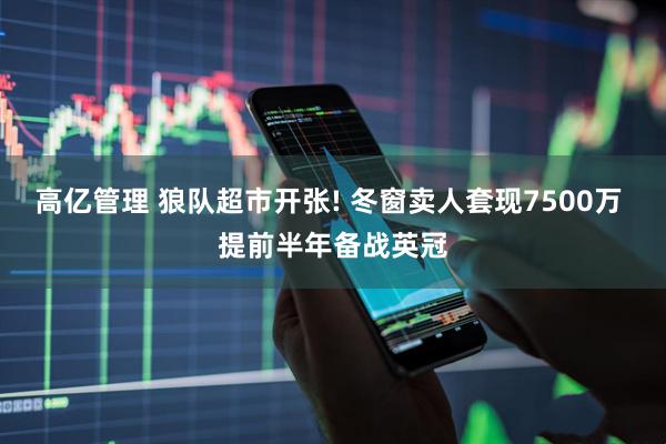 高亿管理 狼队超市开张! 冬窗卖人套现7500万 提前半年备战英冠